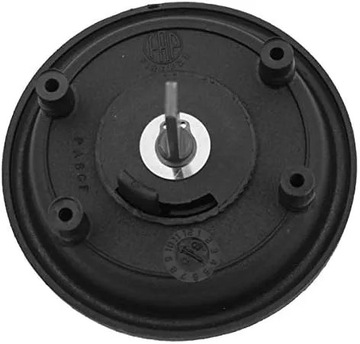 Внешний замок для кемпера, черный, круглый, 2 ключа