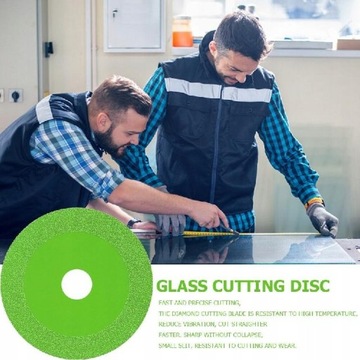 2шт стеклянный алмазный режущий диск