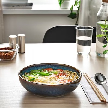 БЛЮДО КЕРАМИЧЕСКОЕ 20 см GLADELIG IKEA