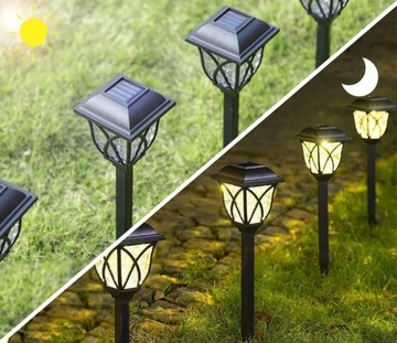 6 x V2 СОЛНЕЧНЫЕ СВЕТОДИОДНЫЕ ЛАМПЫ НАБОР ДЕКОРАТИВНЫХ СВЕТОДИОДНЫХ САДОВЫХ ЛАМП.