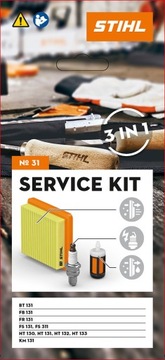 ZESTAW SERWISOWY 31 | FS 131/311, HT 130/131/132/133/135, BT 131 | STIHL
