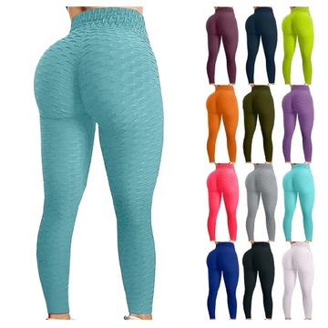 Womens Stretch Elastic Fitness Leggings Running Gy