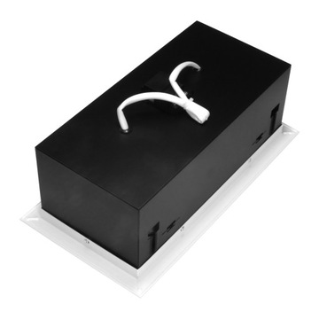 ДВОЙНОЙ ФОНАРЬ СКРЫТОГО МОНТАЖА AR111 ES111 GU10 БЕЛЫЙ