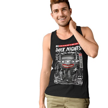 TANK TOP FILMOWE DARK NIGHTS METAL BATMAN WHO