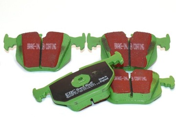 KLOCKI HAMULCOWE TYŁ RR L322 EBC GREEN STUFF