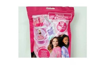 ZESTAW DO FARBOWANIA TKANIN BARBIE TIE DYE
