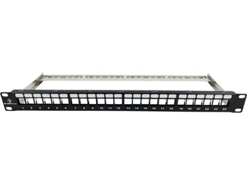 Patch panel pusty 19