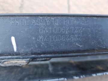 MITSUBISHI L200 19- NÁRAZNÍK ZADNÍ PDC
