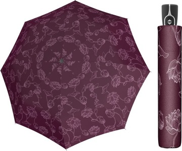 Parasol Damski Full-automat składany mocny Doppler