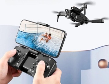 DRON C12 PRO 4K WIFI ZAWIS KAMERY 3 X AKUMULATORY CZUJNIK PRZESZKÓD