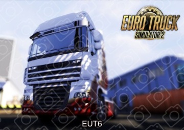 EURO TRUCK SIMULATOR CAKE CAKE DECORATION сахарная распечатка