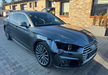 Audi A5 F5 Coupe 2.0 TDI 190KM 2017 Audi A5 Sportback 2.0 TDI 190KM S-LINE Quattro Nawigacja Radar Sensor 2.0, zdjęcie 6