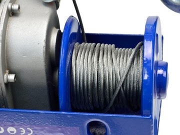 ЛЕБЕДКА 230В ЭЛЕКТРИЧЕСКАЯ ТРОСОВАЯ СТРОИТЕЛЬНАЯ ЛЕБЕДКА 300КГ