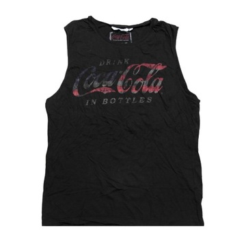 NEW LOOK _ COCA-COLA ŚWIETNY BEZRĘKAWNIK _ L/XL