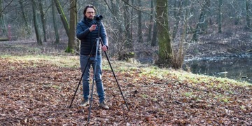 Штатив с функцией монопода - Fotopro X-Airfly Max Video - серый