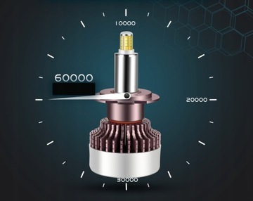 СВЕТОДИОДНЫЕ АВТОМОБИЛЬНЫЕ ЛАМПЫ XSTORM R9 H7 160Вт 360° 25000ЛМ ЭКСТР МОЩНЫЙ CANBUS