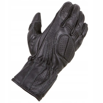 МУЖСКИЕ МОТОЦИКЛОВЫЕ КОЖАНЫЕ ПЕРЧАТКИ WOLF FURIA ЧЕРНЫЕ 2XL