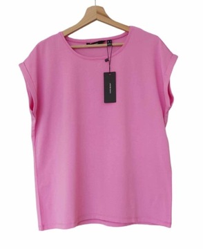 Vero Moda różowy t-shirt basic M