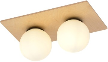 LAMPA SUFITOWA PLAFON ŻYRANDOL DREWNO KLOSZE