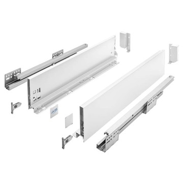 SZUFLADA GTV AXIS PRO PUSH TO OPEN L450 S. NISKA H69 BIAŁA POD PIEKARNIK