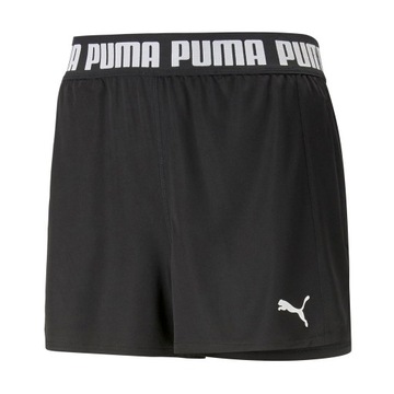 Spodenki treningowe damskie PUMA Train All Day Knit 3" czarne S