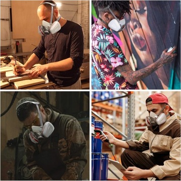 ПОЛУМАСКА, ПРОТИВОГАЗОВАЯ ЗАЩИТНАЯ КРАСОЧНАЯ МАСКА