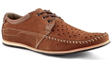 Półbuty męskie buty LETNIE Komodo camel rozmiar 44