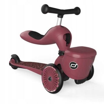 Scoot And Ride ZESTAW HULAJNOGA 2w1 + KASK LED XXS-S LIFESTYLE Wildcat 1-5