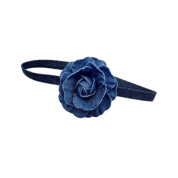 Ожерелье с воротником из розы Цветочное ожерелье Винтажное колье с большим цветком