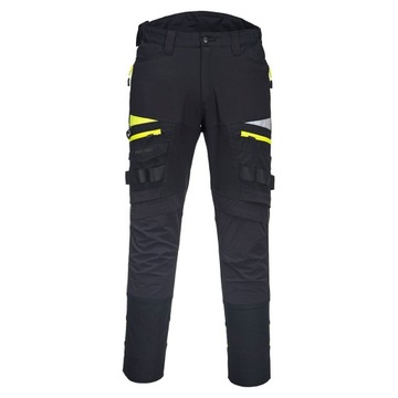 Spodnie robocze STRETCH 4X PORTWEST DX449 CZARNE R.38