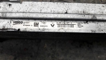 8200219497A INTERCOOLER TRAFIC II VIVARO 2.5 TDCI 04R
