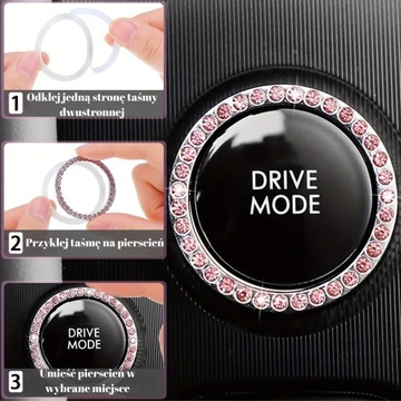 КОМПЛЕКТ РОЗОВЫХ СТАЛЬНЫХ КОЛЕС АВТОМОБИЛЬНЫХ ГАДЖЕТОВ