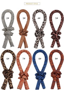 Безнагревательные щипцы для завивки локонов с повязкой на голову, ленивые локоны