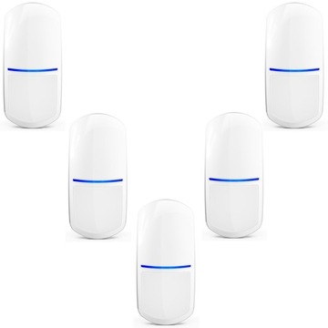5x SLIM-PIR-PET czujka do 20kg (bez uchwytu) SATEL