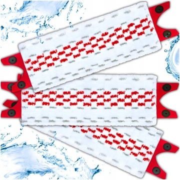 3x WKŁAD DO MOPA ZAMIENNIK VILEDA PŁASKI ULTRAMAX ULTRA MAX NAKŁADKA ZAPAS