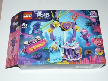 LEGO Trolls PUSTE pudełko 41250 Impreza techno