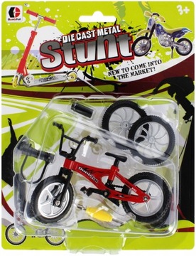 Rower do skręcenia metalowy na palce zabawy BMX