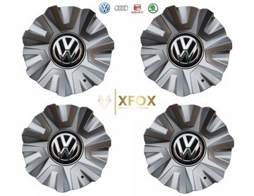 4x VW Touareg 760601149A kapsle ,dekielki