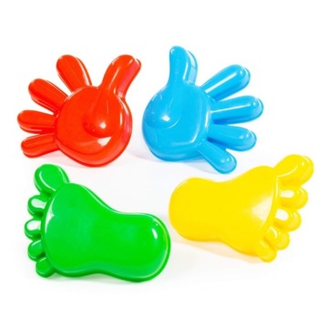 ИГРУШКИ-ПЕСОЧНИЦЫ Формы Ножки Руки 4 шт.