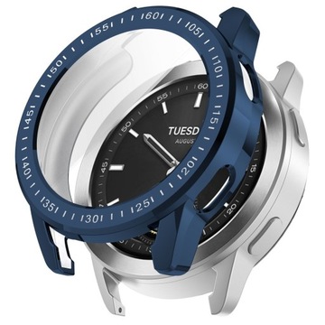 Obudowa z osłoną ekranu na zegarek Xiaomi Watch S3 47 mm, Bizon, cover etui