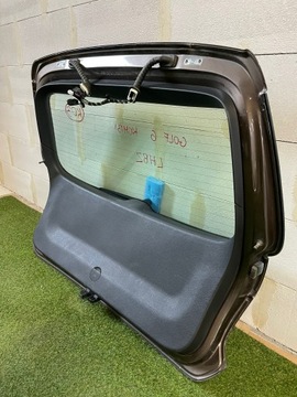 VW GOLF VI 6 ЗАДНЯЯ КРЫШКА БАГАЖНИКА LH8Z