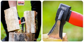 НАБОР ТОПОРОВ КОЛУН ТОПОР ПЛОТНИКА 3 ШТ ДЛЯ ОТРЕЗАНИЯ