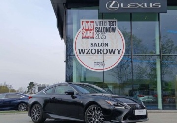 Lexus RC Coupe 200t 245KM 2015 Lexus RC RC 200t 300 F Sport Vat Marza Salon PL Pelen serwis ASO
