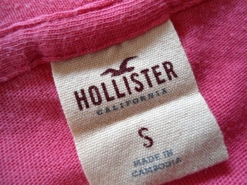 HOLLISTER by ABERCROMBIE bawełniany t-shirt S