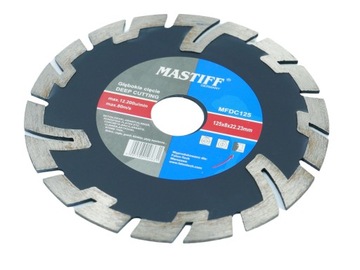 АЛМАЗНЫЙ ДИСК 125 x 22,2 ГЛУБОКАЯ РЕЗКА БЕТОНА