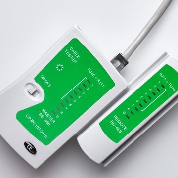 ТЕСТЕР СВЕТОДИОДНЫХ СЕТЕВЫХ КАБЕЛЕЙ RJ45 RJ11
