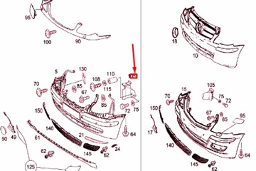 DRŽÁK MERCEDES BENZÍN 111 CDI 115 119 ORIGINÁLNÍ A6398850514