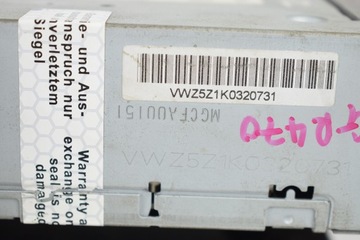 РАДИО VW POLO V 6R 5M0035156B