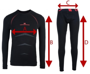 Нижнее белье HENDERSON NORDIC THERMOACTIVE, комплект XXL