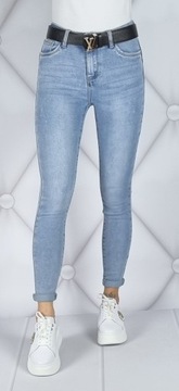 SPODNIE JEANSOWE Z PRZETARCIAMI GOODIES ROZMIAR M